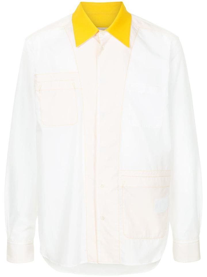 Marni Printed Loose Shirt - White