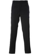 Alexander Mcqueen Straight-leg Trousers, Men's, Size: 50, Black, Wool/viscose/acetate