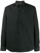 Barena Long-sleeve Fitted Shirt - Black