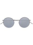 Mykita 'messe' Sunglasses, Adult Unisex, Grey, Stainless Steel