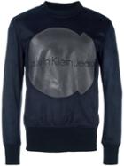Calvin Klein Jeans Logo Print Sweatshirt, Men's, Size: Medium, Blue, Polyester
