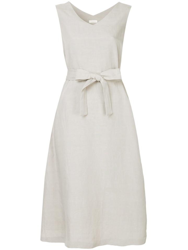 Ballsey Tie Waist Dress - Grey