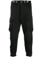 Poliquant Slim Cargo Trousers - Black