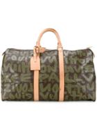 Louis Vuitton Vintage 'keepall 50' Graffiti Holdall