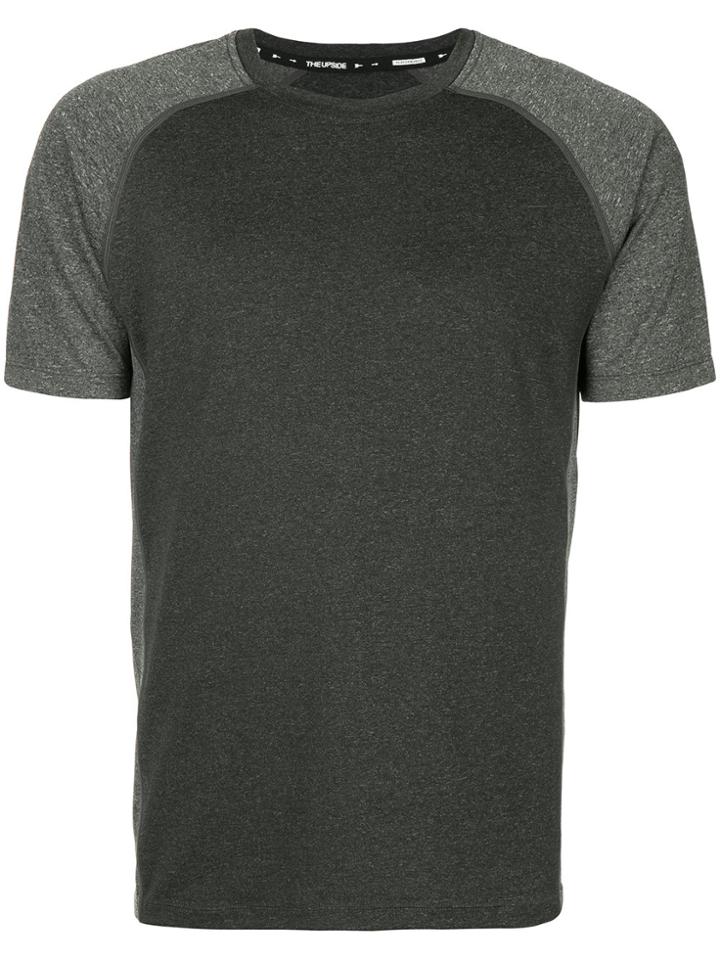 The Upside Two Tone T-shirt - Black