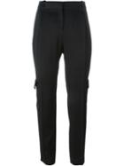 Fausto Puglisi Pocket Detail Pleated Tapered Trousers