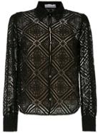 Nk Lace Shirt - Black