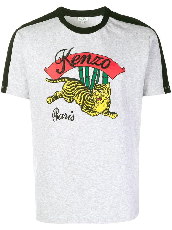 Kenzo Bamboo Tiger T-shirt - Grey