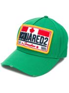 Dsquared2 Cappello Baseball Gabardine - Green