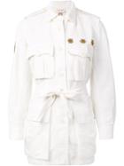 Figue 'safari' Jacket, Women's, Size: Small, White, Cotton