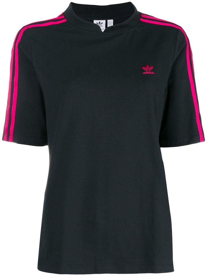 Adidas Contrast Sleeve T-shirt - Black