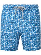 Capricode - Printed Swim Shorts - Men - Polyamide - S, Blue, Polyamide