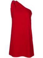P.a.r.o.s.h. Pantery One Shoulder Mini Dress - Red