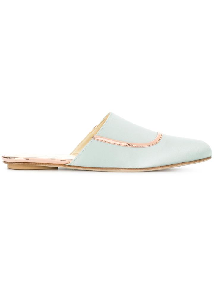 Marni Slipper Mules - Blue