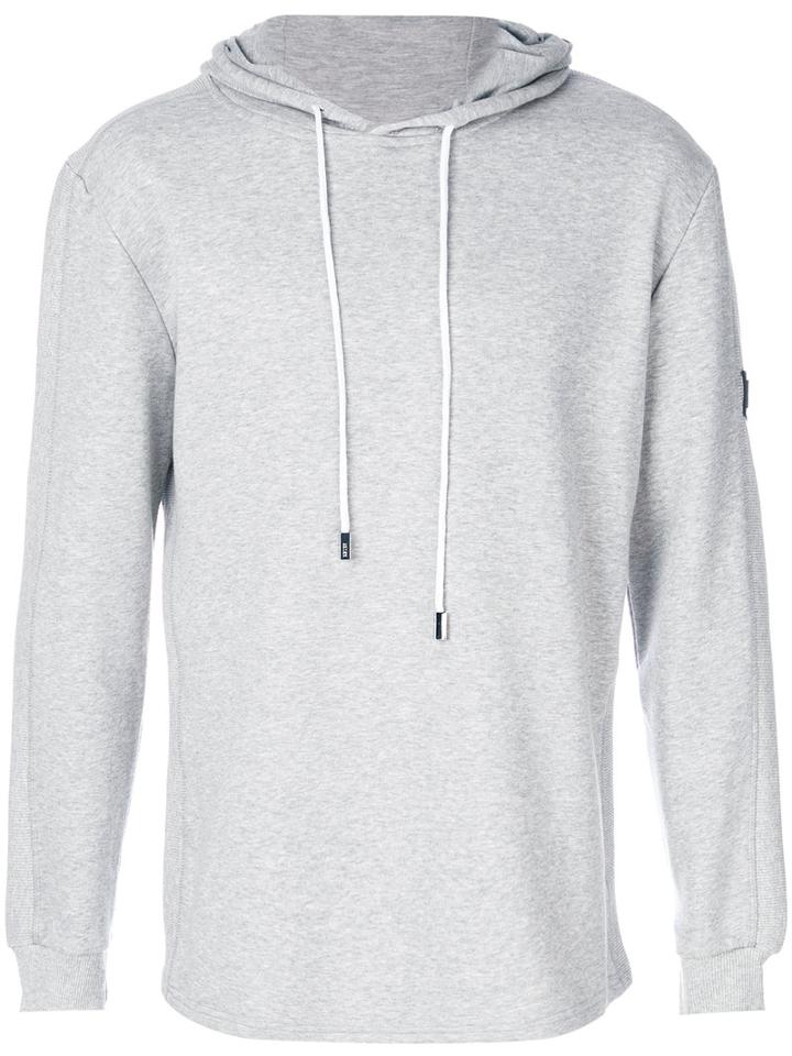 Blood Brother - Ribbed Detail Sweatshirt - Men - Cotton/polyester - M, Grey, Cotton/polyester