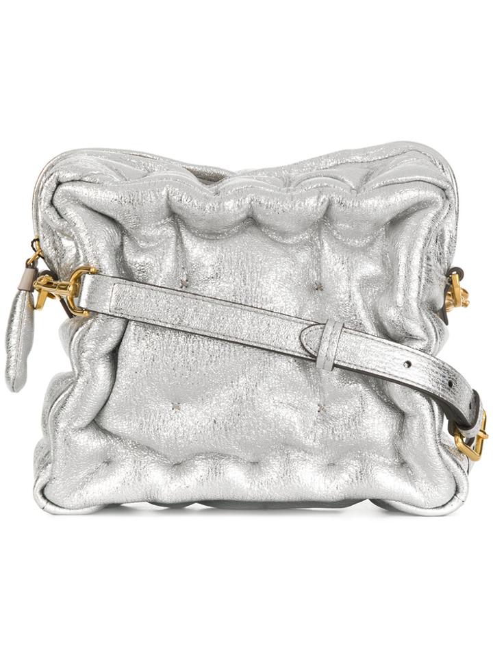 Anya Hindmarch Chubby Cube Crossbody - Metallic