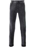 Marcelo Burlon County Of Milan Slim-fit Jeans, Men's, Size: 30, Grey, Cotton/spandex/elastane/polyester