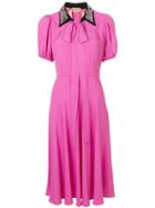 No21 Embellished Collar Dress - Pink