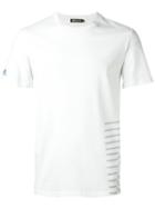 Haus Stripe Detail T-shirt, Men's, Size: L, White, Cotton