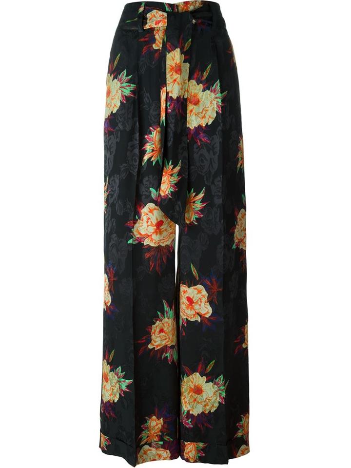 Etro Floral Pattern Palazzo Pants