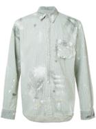 Nsf - Striped Shirt - Men - Cotton - S, White, Cotton