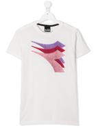 Diadora Junior Digital Print T-shirt - White