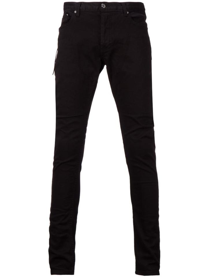 Mr. Completely Mr. C Wembly Skinny Jeans, Men's, Size: 30, Black, Cotton/polyurethane/buffalo Leather