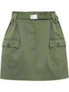Miu Miu Drill Skirt - Green