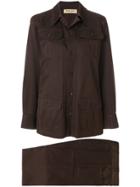 Yves Saint Laurent Vintage Shirt Suit - Brown