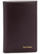 Paul Smith Logo Flip Wallet - Brown
