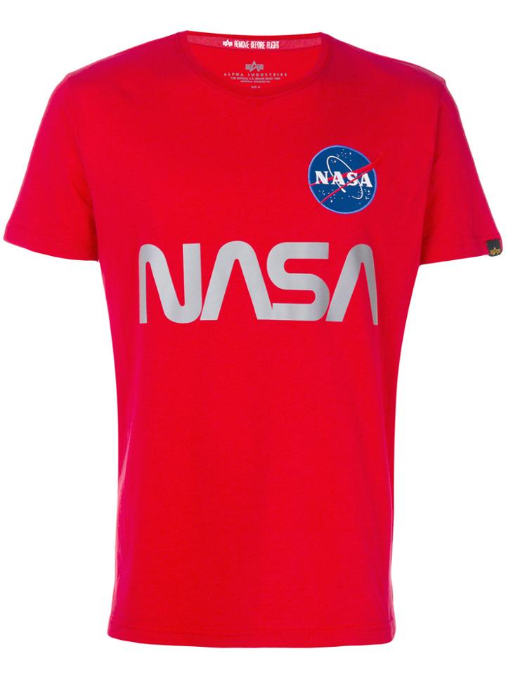 Alpha Industries Nasa T-shirt - Red