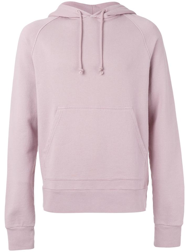 Très Bien - 'raglan' Hoodie - Men - Cotton - 50, Pink/purple, Cotton