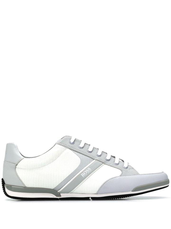 Boss Hugo Boss Two Tone Low Top Sneakers - Grey