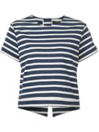 Adam Lippes Striped Shirt, Women's, Size: Xs, Blue, Cotton