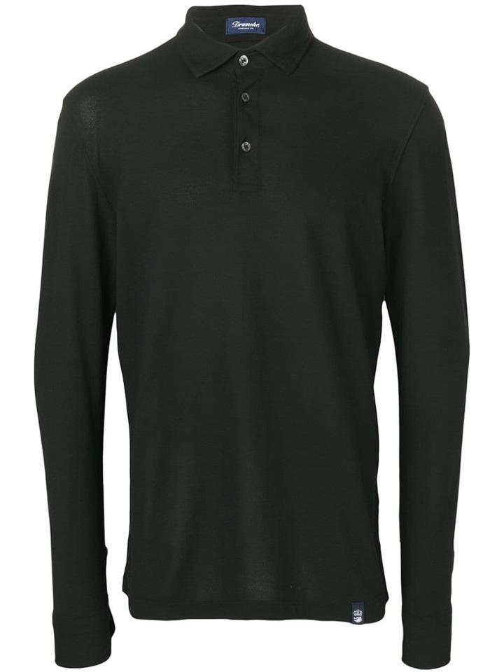 Drumohr Polo Shirt - Black