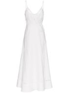 Reformation Daria Wrap Over Maxi Dress - White