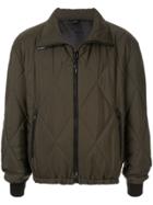 Joseph Quilted Bomber Jacket - Green