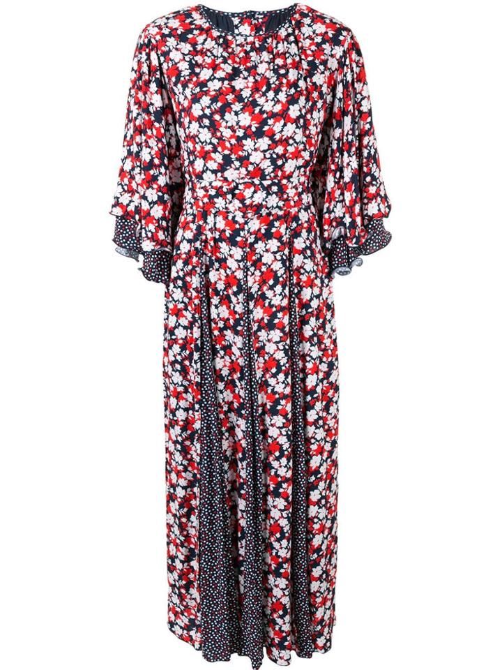 Gül Hürgel Floral Print Dress - Red