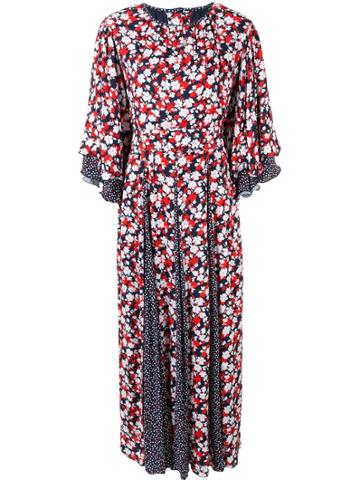 Gül Hürgel Floral Print Dress - Red