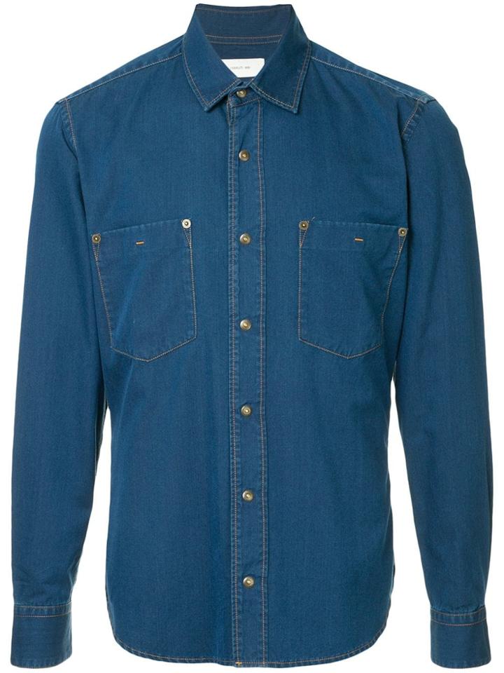 Cerruti 1881 Denim Shirt - Blue