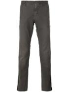 Incotex - Straight Leg Trousers - Men - Cotton/spandex/elastane - 29, Brown, Cotton/spandex/elastane