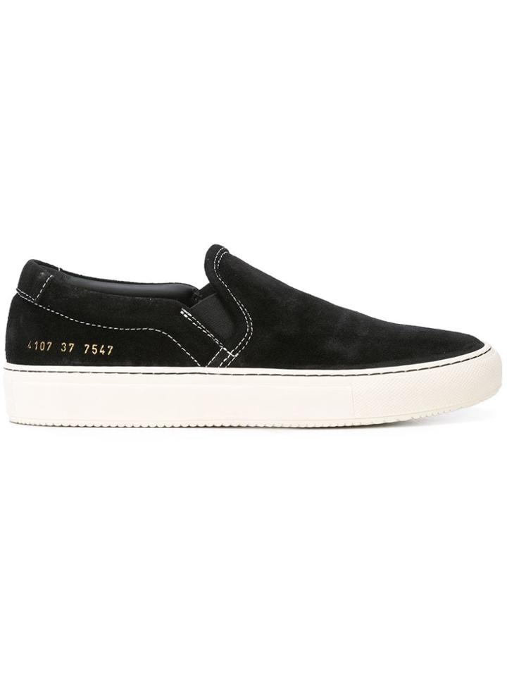 Common Projects Slip On Sneakers - Black