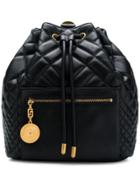 Versace Quilted Backpack - Black