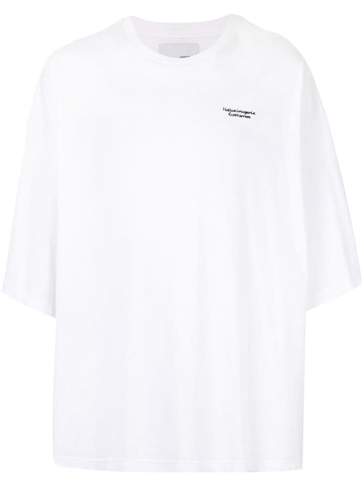 Yoshiokubo Delorean Oversized T-shirt - White