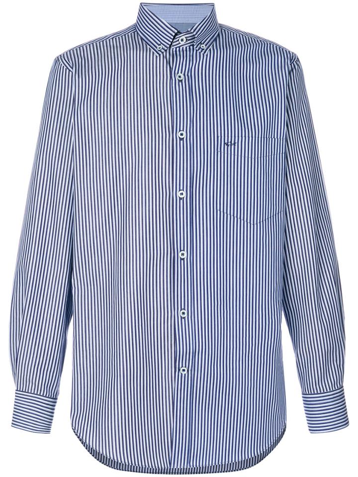 Paul & Shark Striped Shirt - Blue