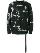 Blackbarrett Long Sleeved Printed Jumper