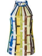 Missoni Sleeveless Woven Top, Women's, Size: 40, Rayon