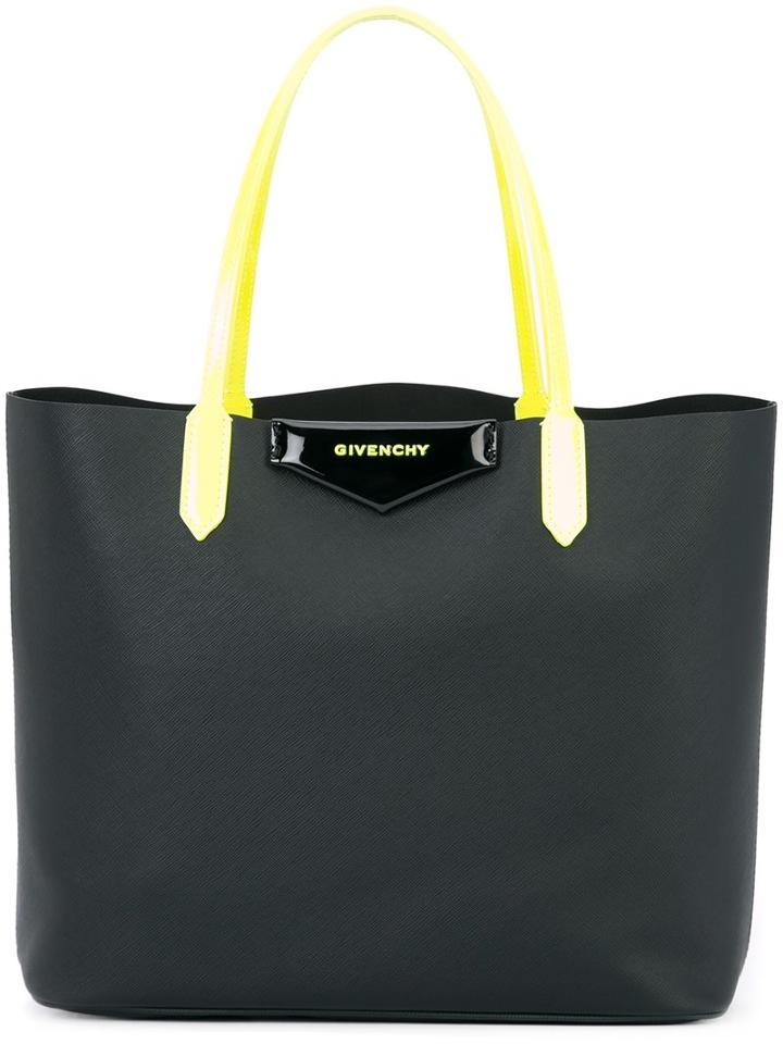 Givenchy Small Antigona Tote, Women's, Black, Cotton/leather/polyester/polyurethane