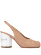 Maison Margiela Tabi Toe Sling-back Pumps - Brown