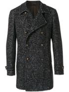 Tagliatore Charlie Double-breasted Coat - Blue